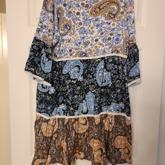 3 / $75 - Paisley Dress - Wind River - Size sm - Picture 4 of 4